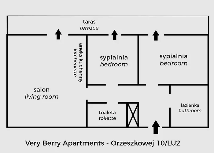 Very Berry - Orzeszkowej 10 - Mtp Apartment, Parking, Balcony, Check In 24h דירה *